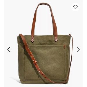 Madewell Canvas Medium Transport Tote